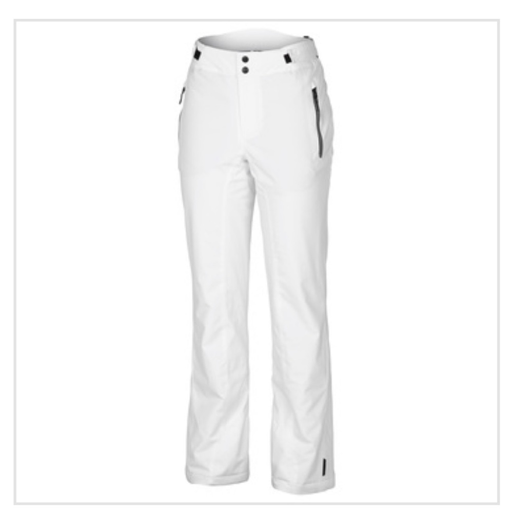 White body glove ski pants